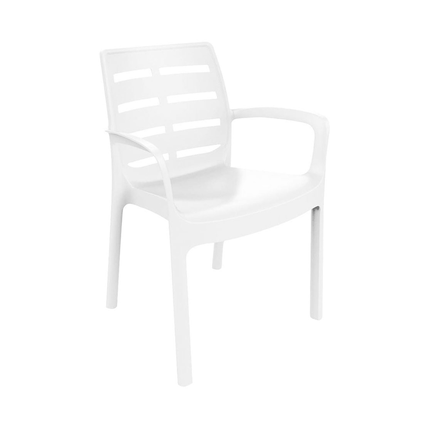 Silla Apilable de Resina Borneo 61x56x82cm Progarden Sillas y Sillones de Exterior 3